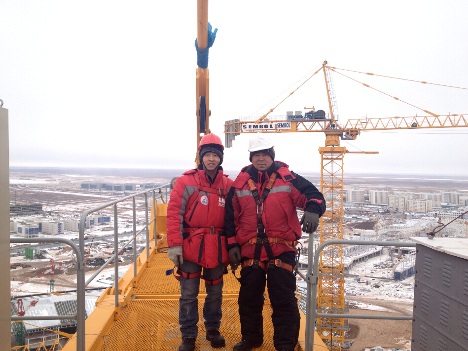 110 METERS HIGH IN THE SKY AT -30℃