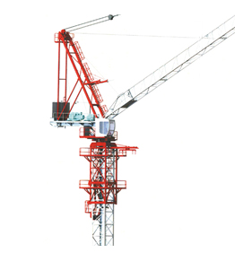 Luffing tower crane
