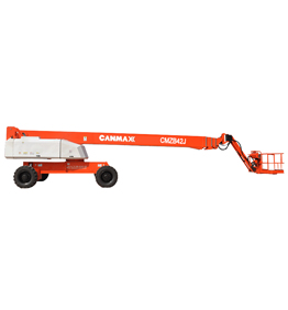 Telescopic boom aerial working platform