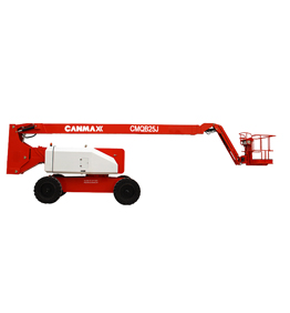 Articulated boom aerial working platform