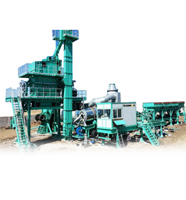 Mobile asphalt mixing plant